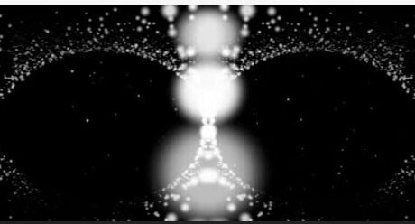 Eva Lee particle animation in progress