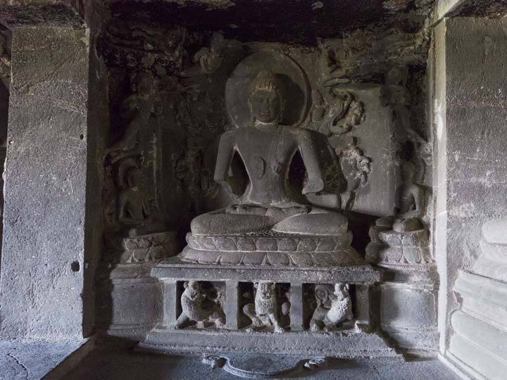 Ellora Cave 12, third floor