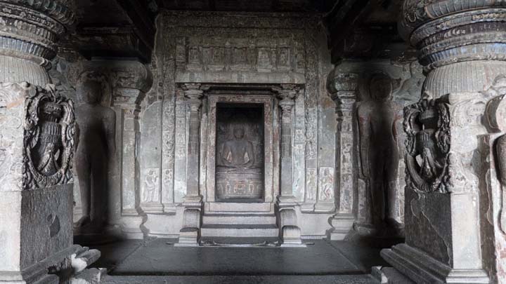 Ellora Cave 32, second floor, India