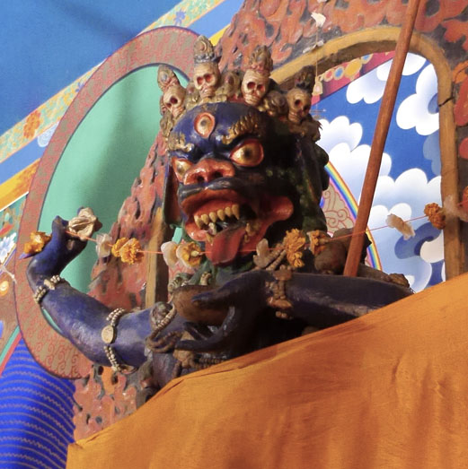 Wrathful emanation of Guru Rinpoche, Tayul Monastery, Lahaul