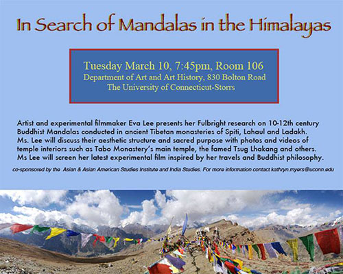 Artist Eva Lee Fulbright talk at UConn-Storrs