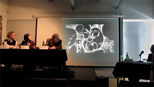 Artist / Experimental Filmmaker Eva Lee talks at Aldrich Contemporary Art Museum