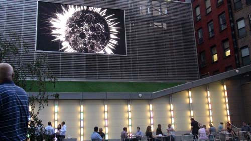 Artist / Experimental Filmmaker Eva Lee, Big Screen Plaza