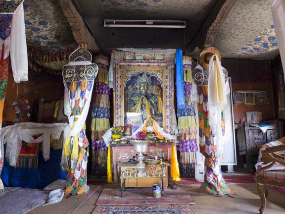 Vajradhara statue, Dhangkar Monastery, Spiti
