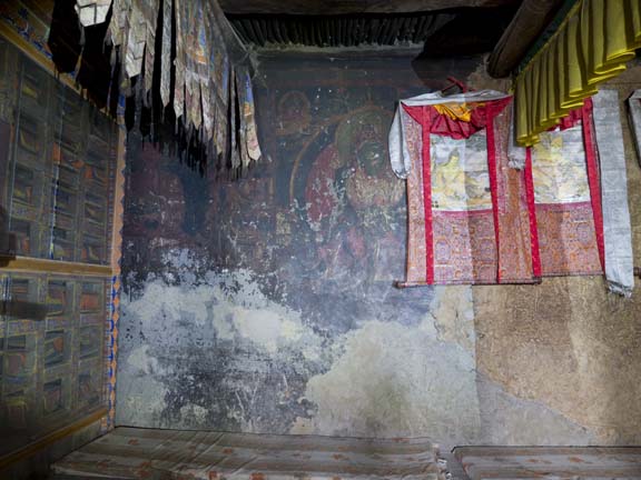 Kanjur Lhakang, library, Dhangkar Monastery