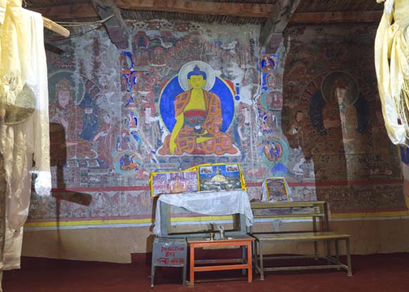 Lhakang Gongma murals, Dhangkar Monastery