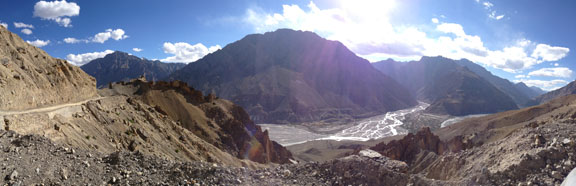En route to Dhangkar Monastery.  Spiti Valley in any lighting is stunning.