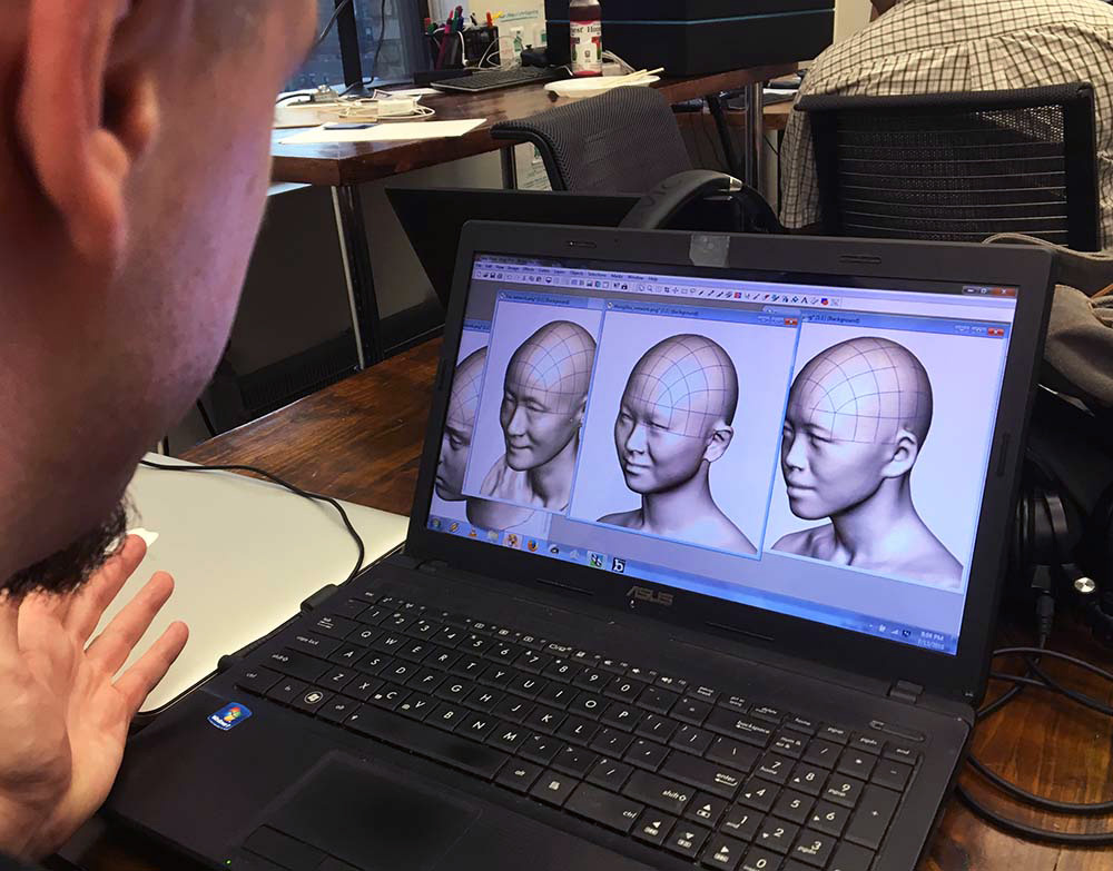 headscans for custom OpenBCI EEG headgear