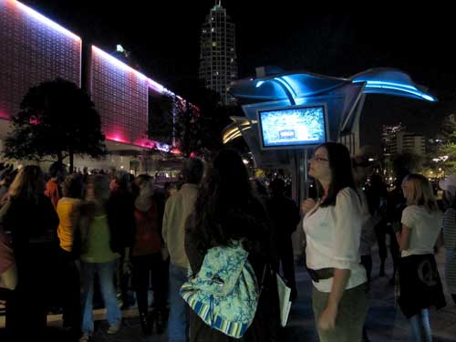 Artist / Experimental Filmmaker Eva Lee, Lights on Tampa
