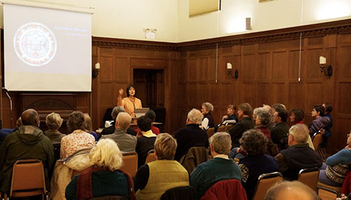 Fulbright Artist Eva Lee gives talk at MacDowell Downtown, Peterborough, NH