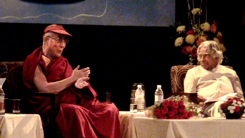 Eva Lee attends Mind & Life conference 2010 in Delhi, India