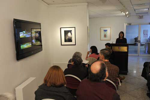 Artist / Experimental Filmmaker Eva Lee, Sacred Heart Univ Gallery