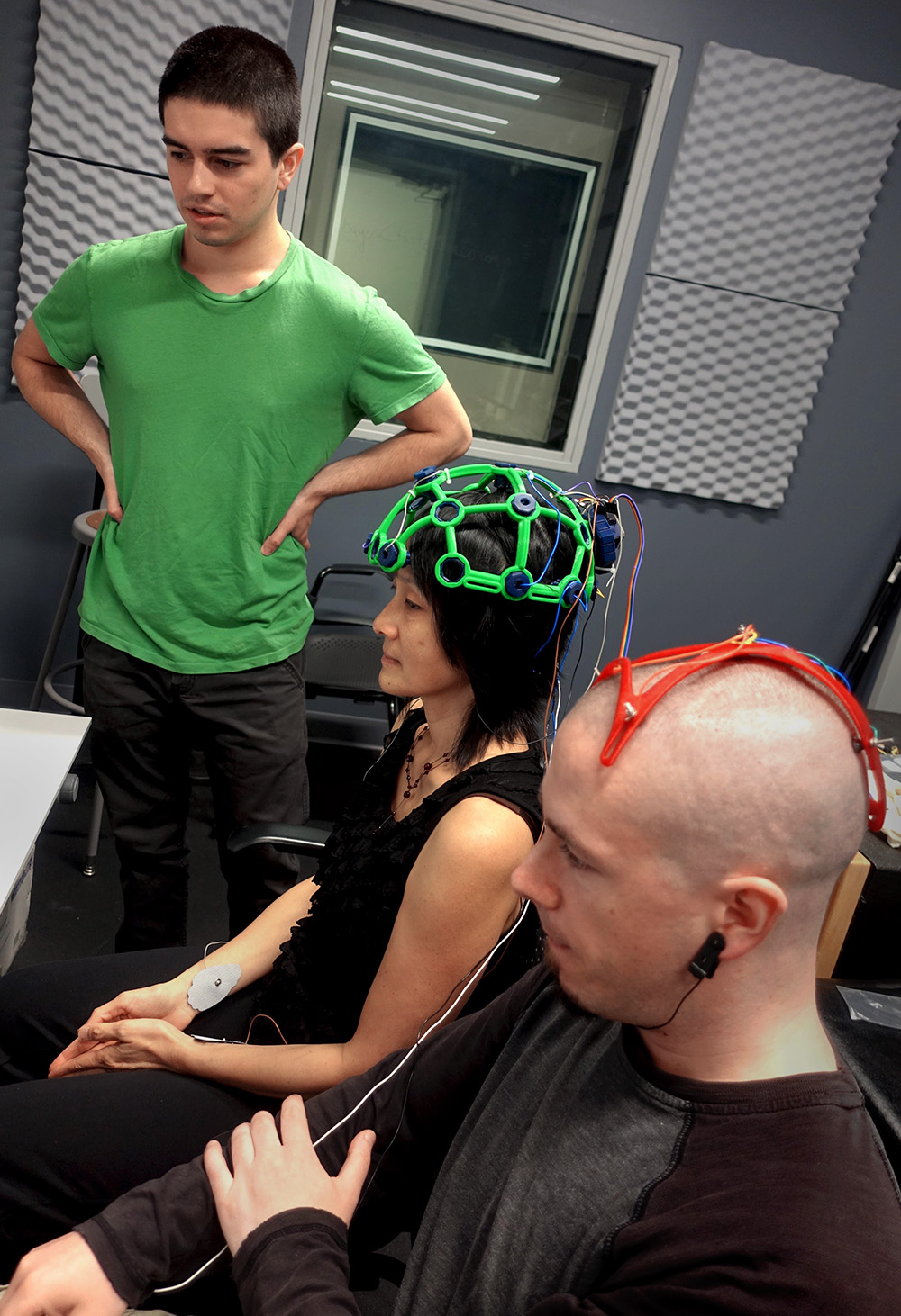 Artist Eva Lee Art-a-Hack 2016 Dual Brains