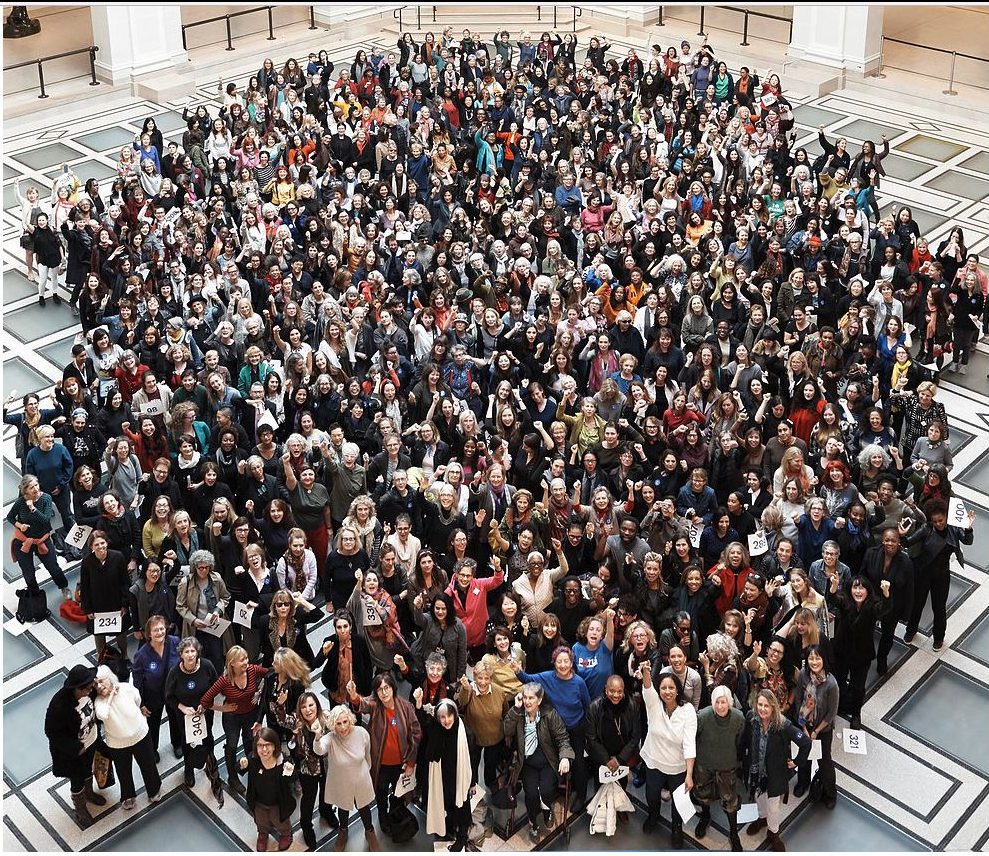 Now Be Here #2, NYC, 2016. Courtesy Paola Kudacki. Courtesy Kim Schoenstadt, Shinique Smith, and the Brooklyn Museum.