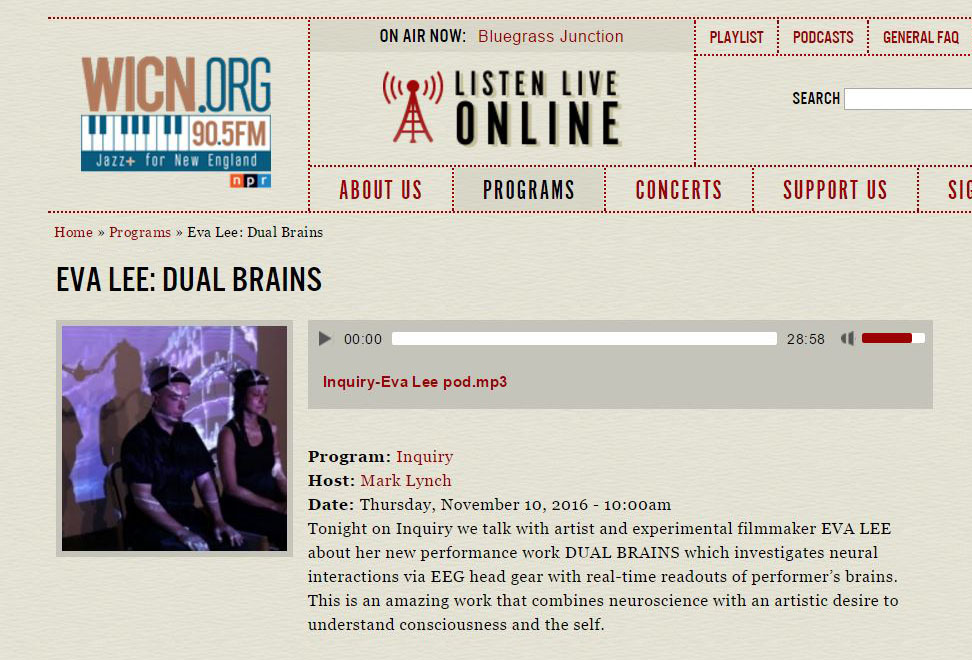 Eva Lee Dual Brains on WICN