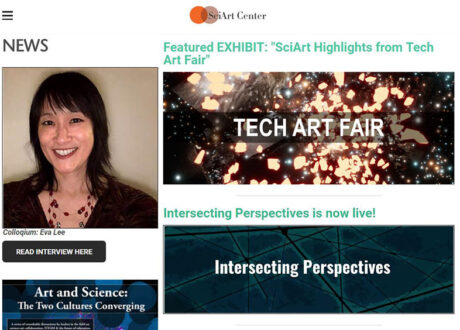 Eva Lee featured in this month's SciArt Colloquium